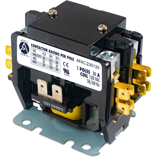 [17326] CONTACTOR 30A 120V 2 POLO JARD