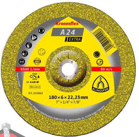 [13444] DISCO PARA PULIR METAL KRONENFLEX 7