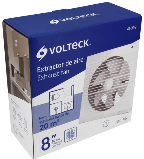 [46099] EXTRACTOR DE OLORES 6 VOLTECK