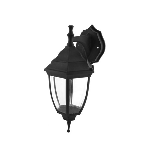 [FU0673] FAROL DE PARED SUSPENDIDO NEGRO FULGORE