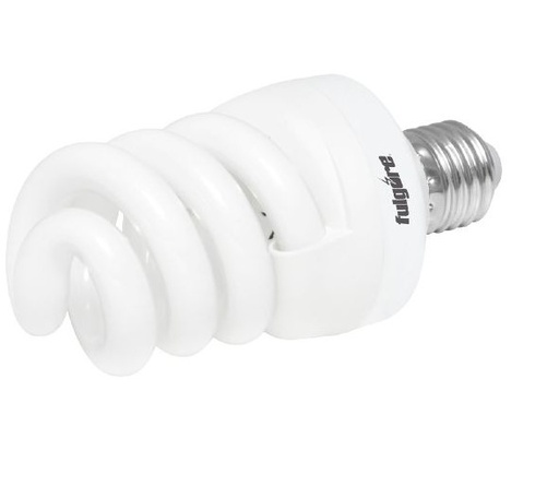 [FU0320] FOCO AHORRADOR ESPIRAL 20W LUZ CALIDA FULGORE