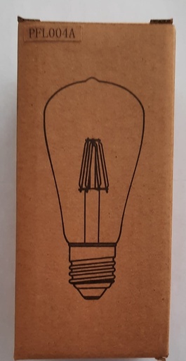 [PFL004A] FOCO LED CLEAR ST64 DE 6W LUZ BLANCA 6500K FG LIGHTING