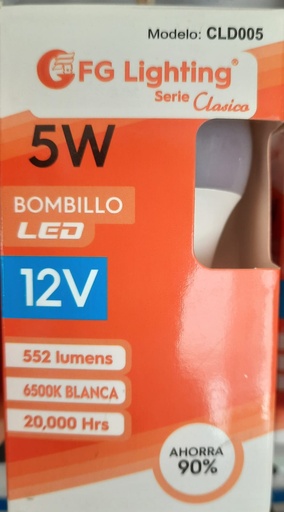 [CLD005] FOCO LED DE 5W 12V FG LIGHTING