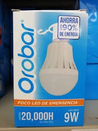 [LED-9EM] FOCO LED EMERGENCIA 9W OROBAR IML