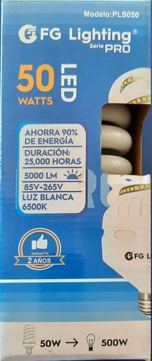 [PLS050] FOCO ESPIRAL 50W LED FG LIGHTING