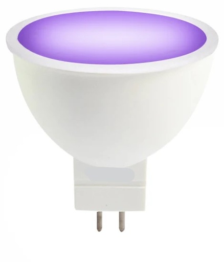 [PLG005MR] FOCO LED MR16 GU5.3 5W LUZ MORADO FG LIGHTING