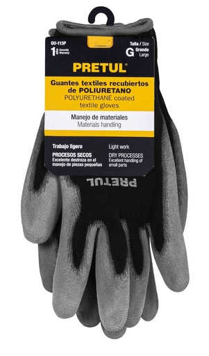 [20031] GUANTE DE NYLON RECUBIERTO DE POLIURETANO G PRETUL