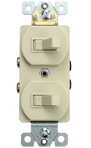 [271V] INTERRUPTOR PEINE DUPLEX SP/SP 15A 120V EAGLE