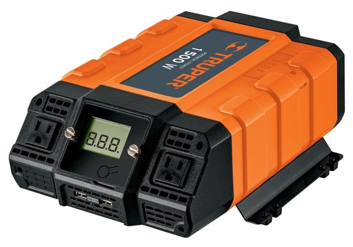 [10492] INVERSOR DE CORRIENTE 1,500W TRUPER