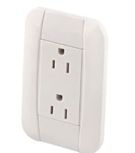 [FU0900] ARMADURA DOBLE 15A PARA CAJA MARFIL FULGORE