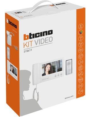 [315411] KIT VIDEOPORTERO COLOR BLANCO 7  BTICINO