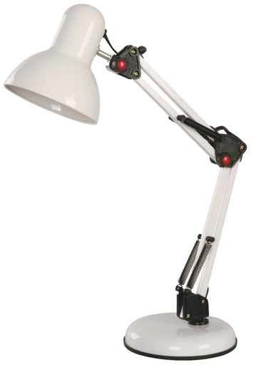 [05242-1] LAMPA P/ESCRITORIO BLANCO IKE LITE