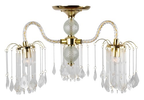 [153004H-3CL] LAMPARA ACRILICA COLGANTE DE 3 LUCES G-LIGHT