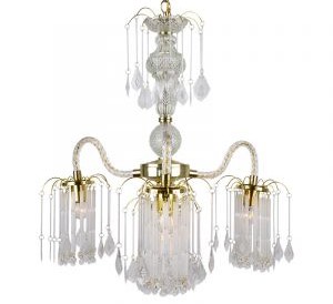 [153004H-4CL] LAMPARA ACRILICA COLGANTE DE 4 LUCES G-LIGHT