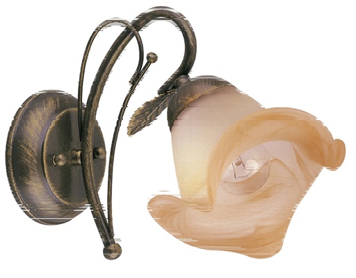 [BR-441111] LAMPARA DE PARED TIPO FLOR 1 LUZ