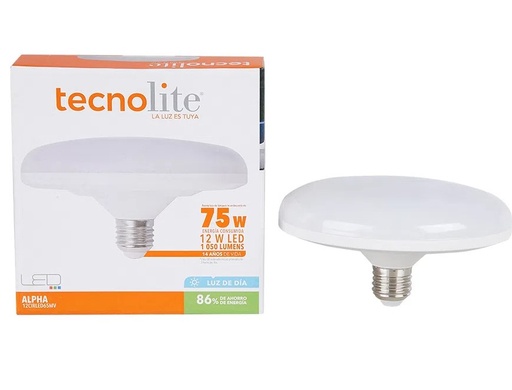 [12CIRLED65MV] LAMPARA LED CIRCULAR 12W TECNO LITE