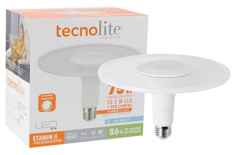 [10DCIRLED65STPMV] LAMPARA LED TIPO PLATO 3 TIEMPO 10.5W TECNO LITE