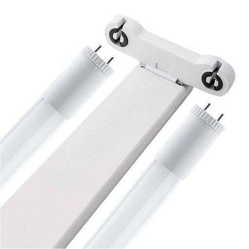 [LT-LISTON/4P-2T] LAMPARA LISTON PARA 2 TUBO LED 48 LIGHT-TEC