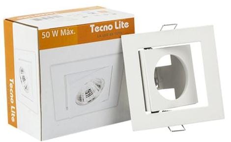 [YD-339/B] LAMPARA OJO DE BUEY PARA REFLECTOR MR16 BLANCA TECNO LITE