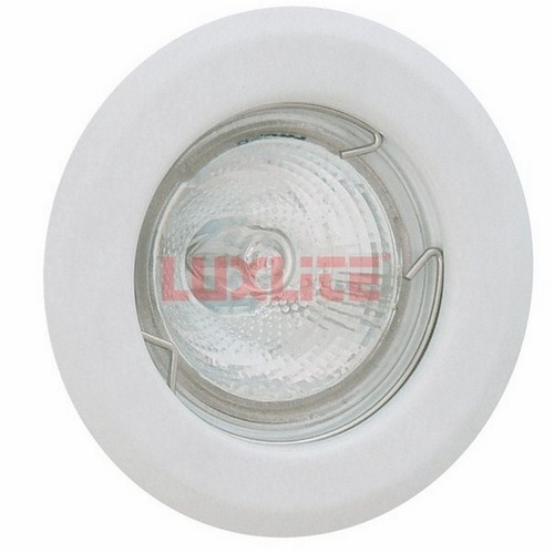 [LUM1289] LAMPARA OJO DE BUEY PARA REFLECTOR MR16 BLANCO LUXLITE
