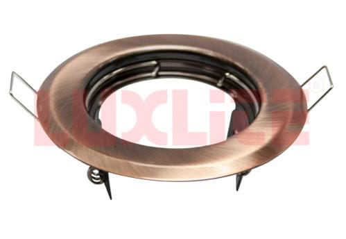 [LUM1285] LAMPARA OJO DE BUEY PARA REFLECTOR MR16 BRONCE LUXLITE