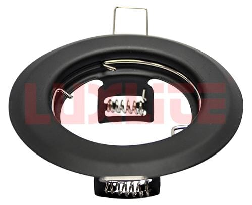 [LUM1287] LAMPARA OJO DE BUEY PARA REFLECTOR MR16 NEGRO LUXLITE