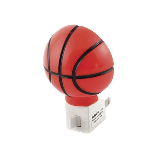 [FU0335] LAMPARA VELADORA CON INTERRUPTOR BASQUETBOL