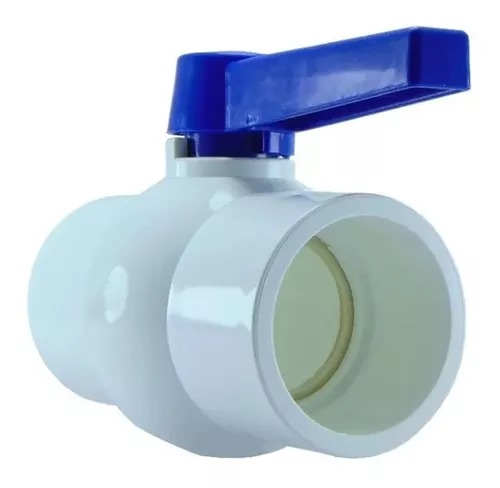 [X21066] LLAVE DE PASO PVC DE BOLA PALANCA 1/2 KUVAL
