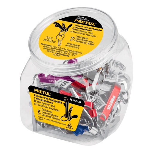 [65015] LLAVERO DESARMADOR PRETUL