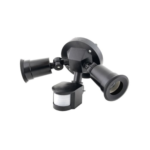 [FU0013] LUMINARIO CON SENSOR DE MOVIMIENTO PAR-38 NEGRO