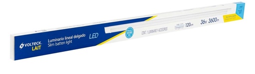 [48391] LUMINARIO PARA GABINETE SLIM DE LED 36W VOLTECK