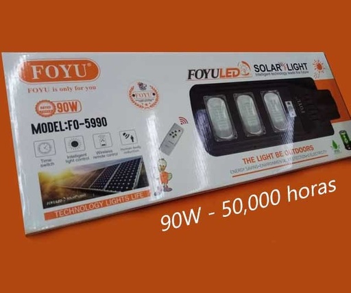 [FO5990] PANEL DE ALUMBRADO C/SENSOR DE MOVIMIENTO DE 90W FOYU