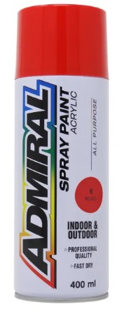 [A0006] PINTURA SPRAY ROJO ADMIRAL