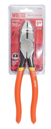 [WF0829] PINZAS DE ELECTRICISTA ALICATE 9 WOLFOX