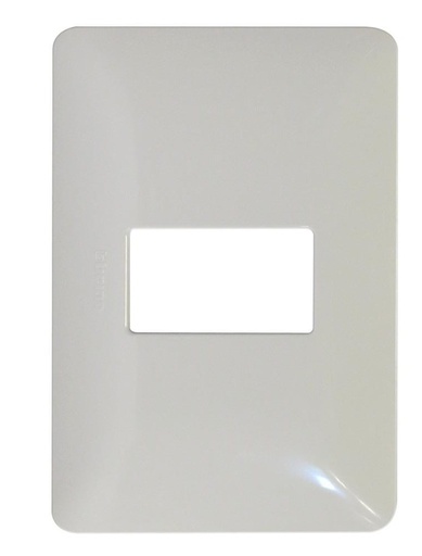 [AM503/1BN] PLACA 1 MODULOS BLANCO MATIX BTICINO