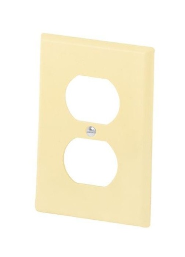 [FP0046] PLACA DE PLASTICO PARA CONTACTO DUPLEX FULGORE