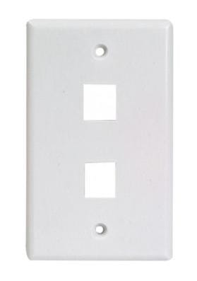 [EPA006] PLACA DOBLE PARA ARMADURA DE DATO RJ45 LNT