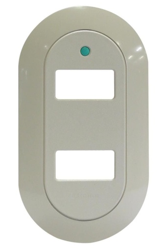 [503NU/2L] PLACA NUVA DOBLE MAGIC MARFIL