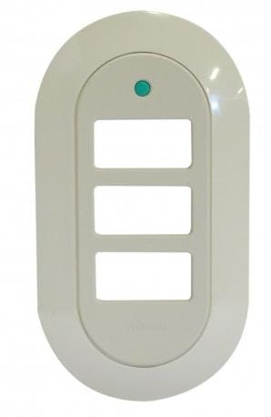 [503NU/3L] PLACA NUVA TRIPLE MAGIC MARFIL