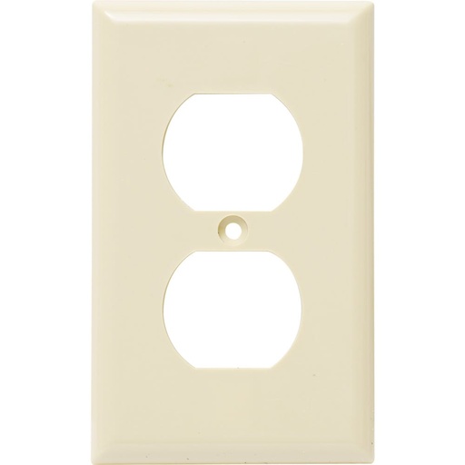 [2132-V] PLACA PARA TOMA DOBLE PLASTICA MARFIL EAGLE