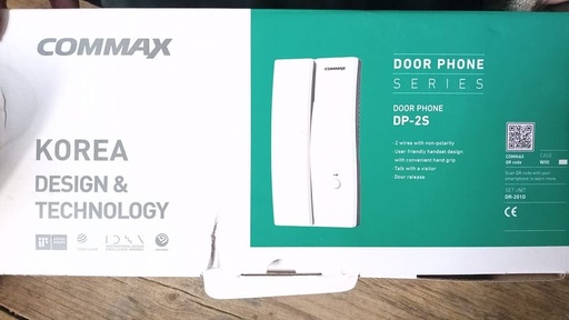 [5004] PORTERO DE ALUMINIO CON 1 TELEFONO COMMAX