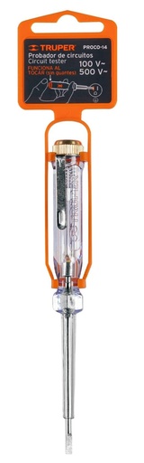 [13988] PROBADOR DE CORRIENTE 14CM TRUPER