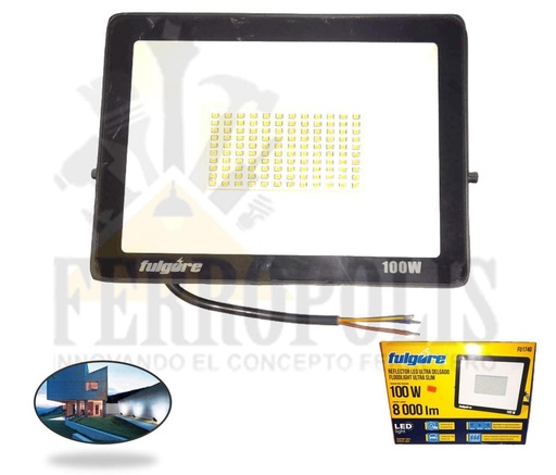 [FU1740] REFLECTOR LED DE 100W ULTRADELGADO FULGORE