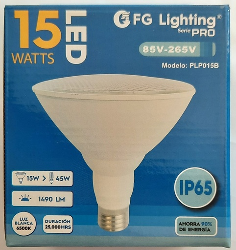 [PLP015B] REFLECTOR PAR38 15W INTEMPERIE FG LIGHTING