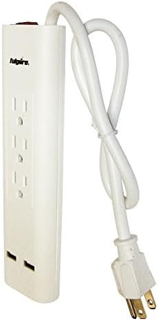 [FU1025] REGLETA MULTICONTACTO 3TOMAS ATERRIZADAS 2 USB SUPRESOR