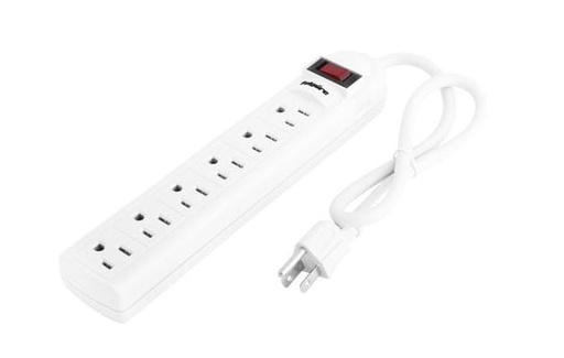 [FU0981] REGLETA MULTICONTACTO 6 TOMAS ATERRIZ 270J FULGORE