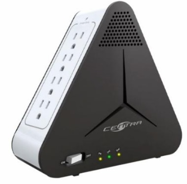 [RPLUS1000] REGULADOR DE VOLTAGE NEGRO 120V 500W CENTRA