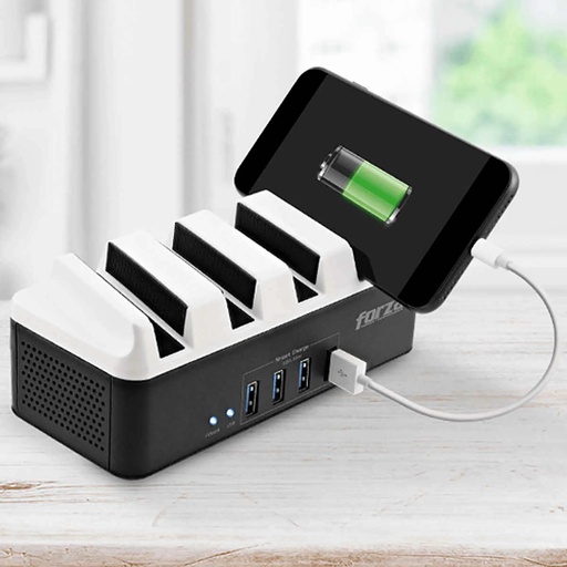 [FSP-4412USB] REGULADOR DE VOLTAJE FORZA P/DE DOBRE TENCION Y P/TELEFONO