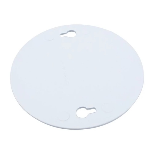 [2132] TAPA CIEGA REDONDA PLASTICO BLANCO (INDUMA)