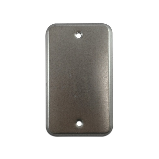 [2136] TAPA RECTANGULAR GALVANIZADA CIEGA